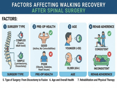 Factors Affecting Walking Recovery After Spinal Surgery